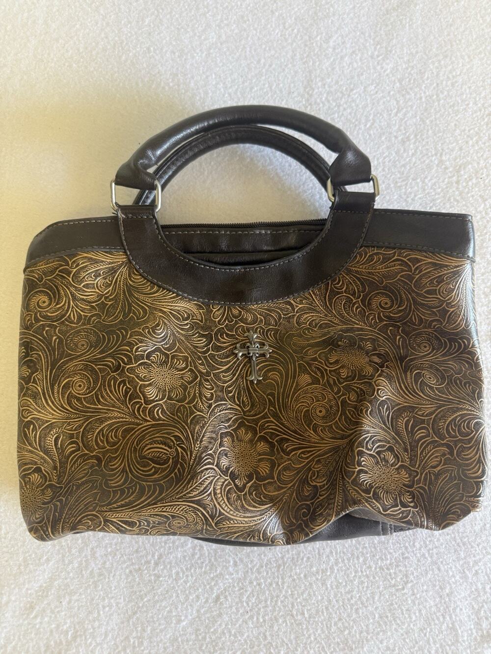 Vintage Bible Holder Case Purse Gothic Style
